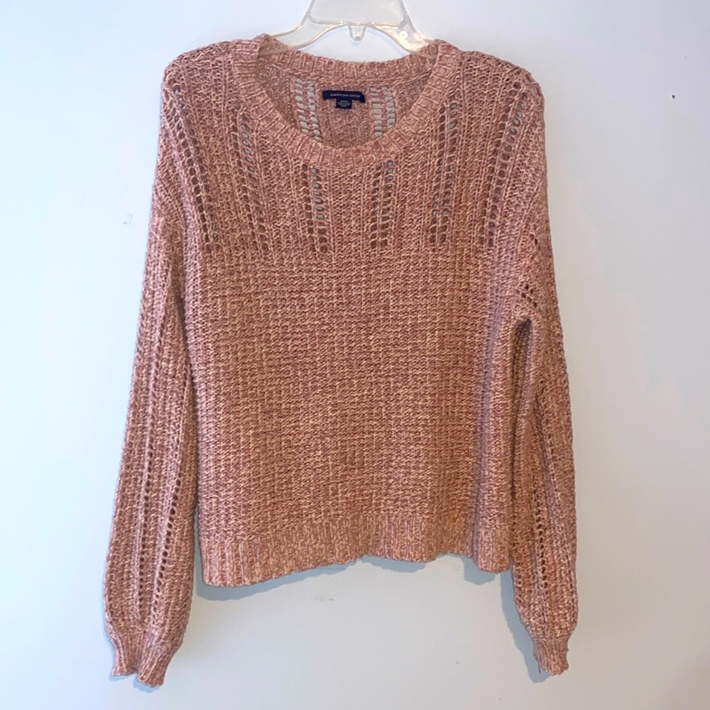 American Eagle sweater. Size small. Mauve, Like New